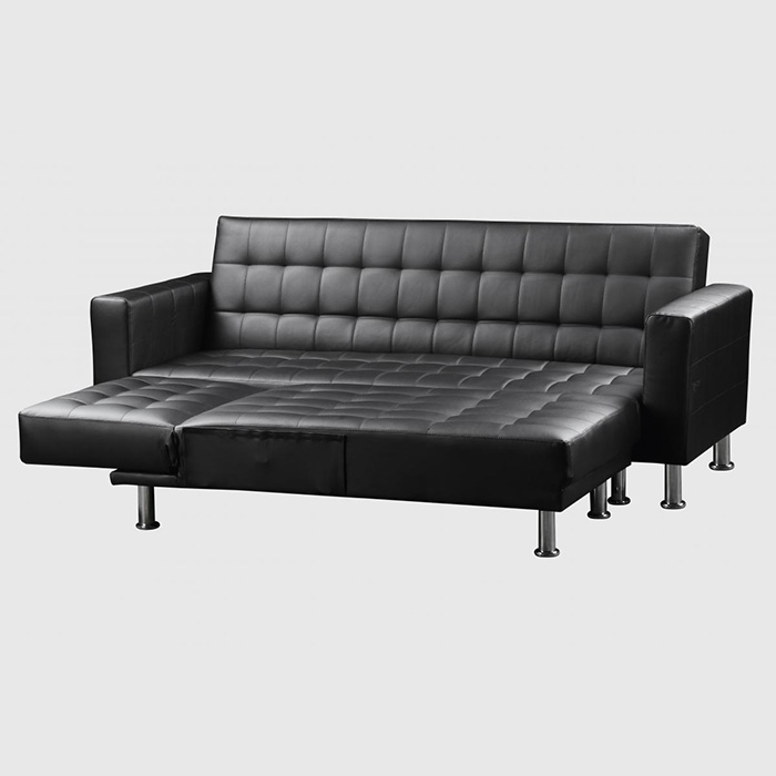 Hawthorn Three Seater Pu Multifunction Sofa Bed - Click Image to Close